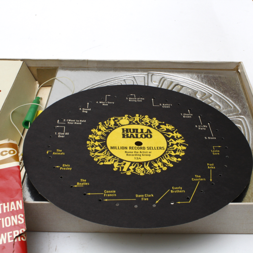 Vintage 1960s NBC Television "Hulla Baloo" Board Games