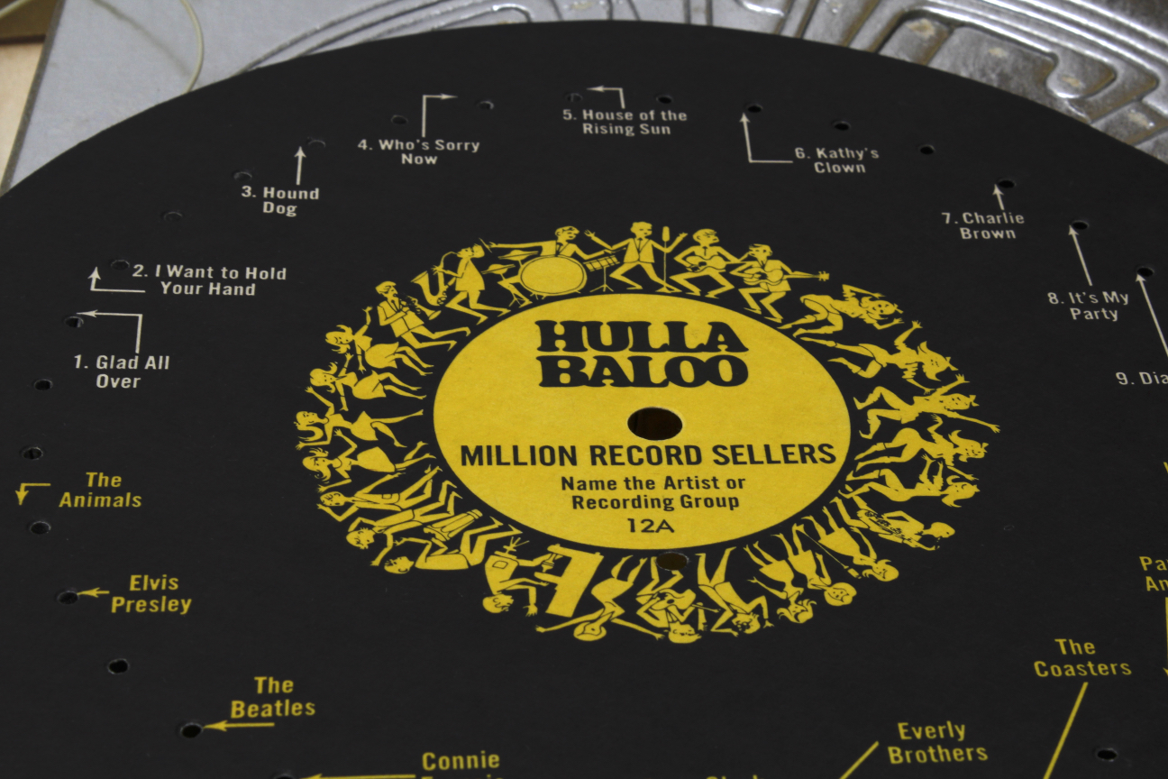 Vintage 1960s NBC Television "Hulla Baloo" Board Games