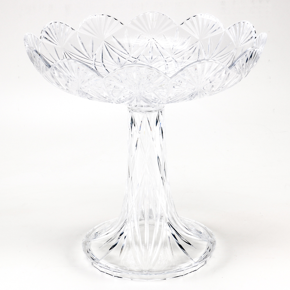 Towle Crystal Pedestal Dish