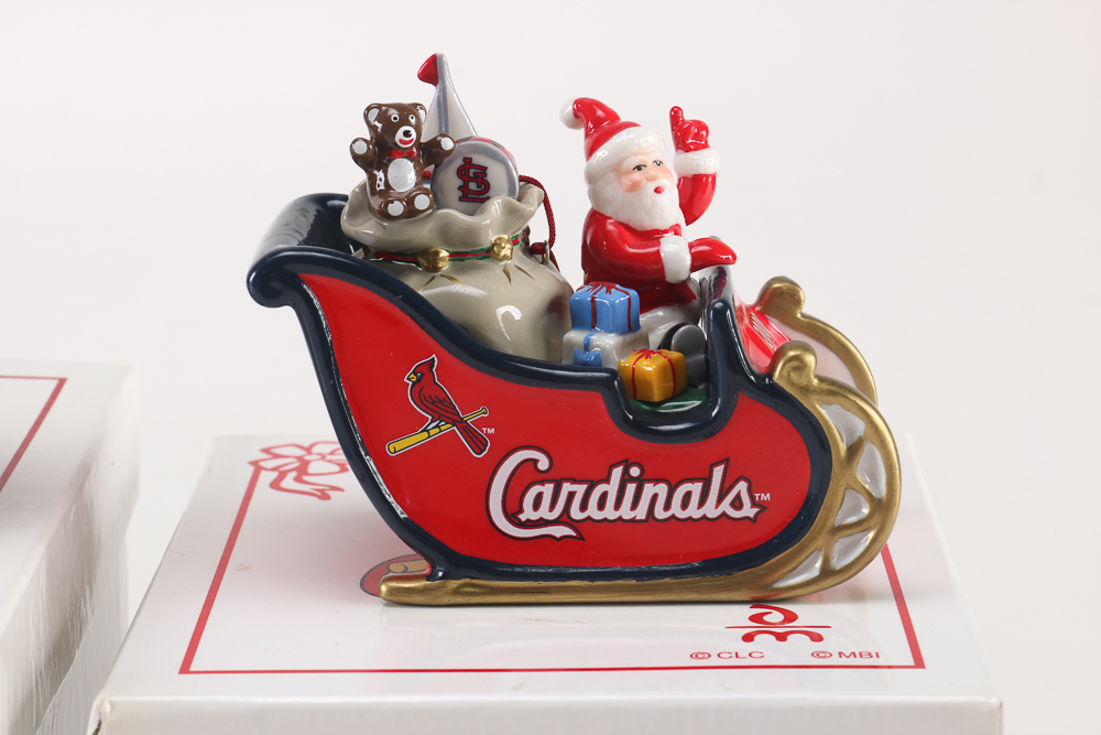 Collection of Cardinals Ornaments and a Book