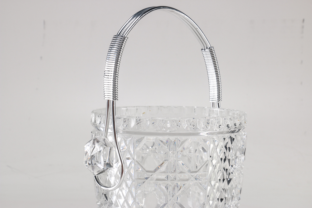 Set of Crystal Ice Buckets