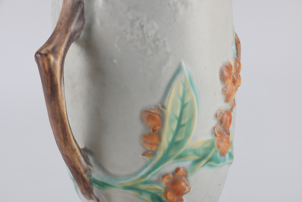 Roseville Bittersweet Handled Vase