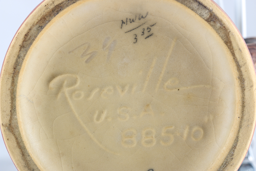 Roseville Bittersweet Handled Vase