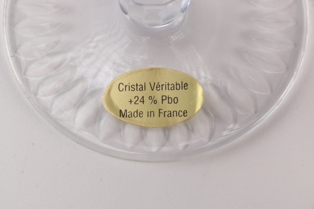 Colorful Set of Six Wine Glasses