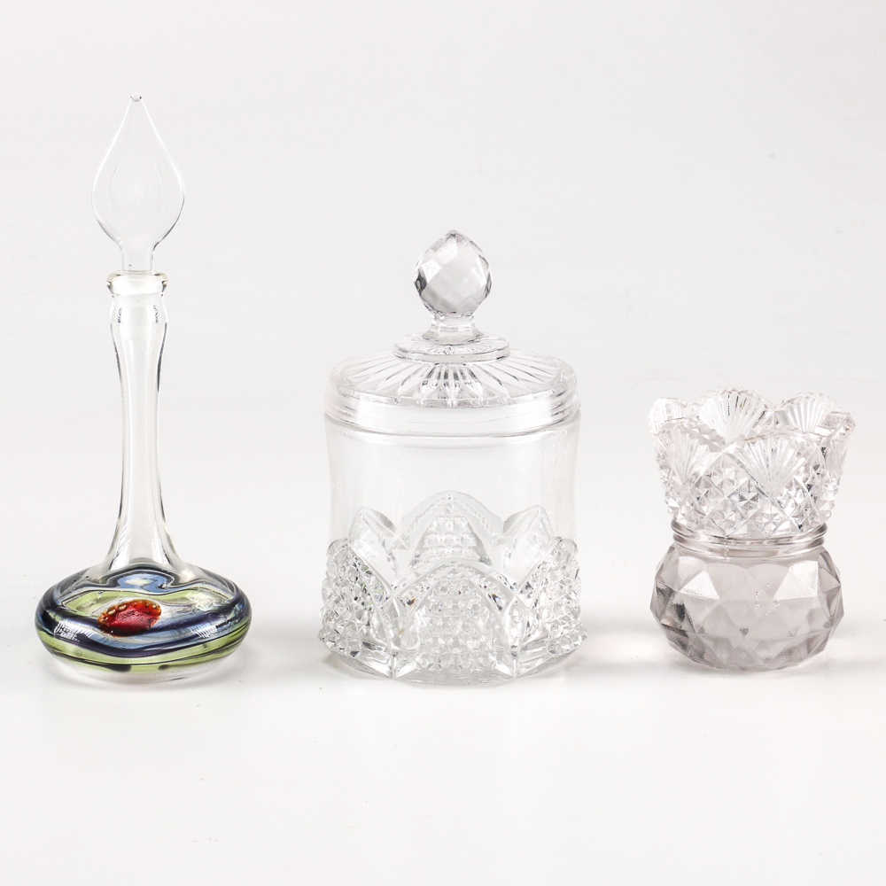 Assortment of Glass Decor