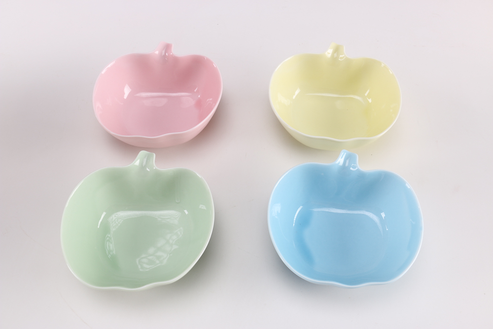 Horchow Apple Plates and Bowls