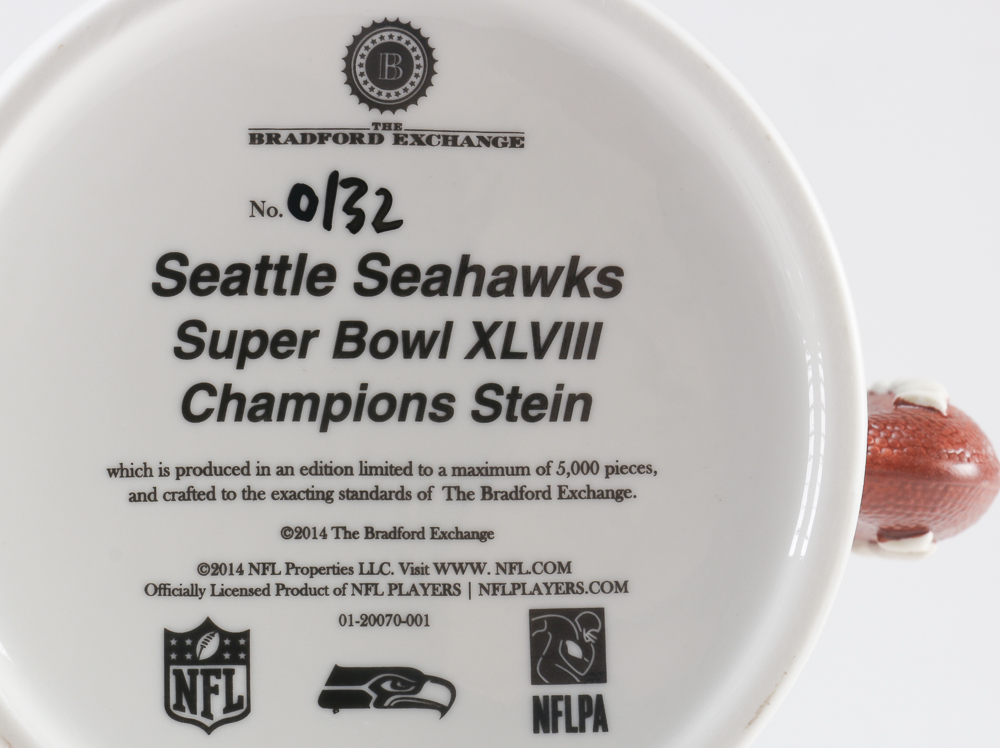 Superbowl XLVIII Champions Seatle Seahawks Ornament and Stein
