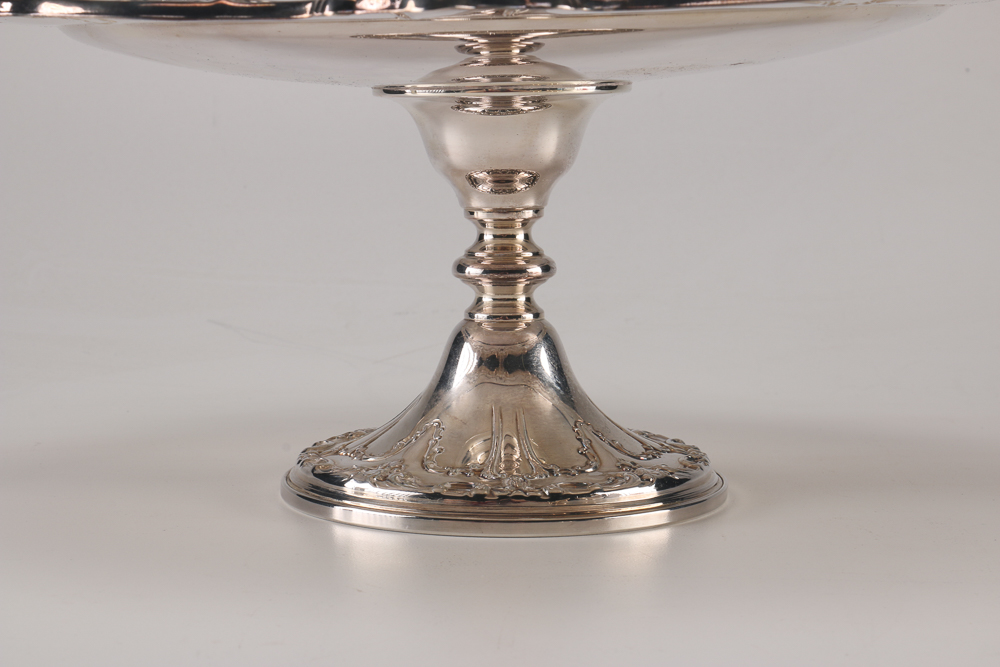 Silver Plate Platter and Paul Revere Style Bowls