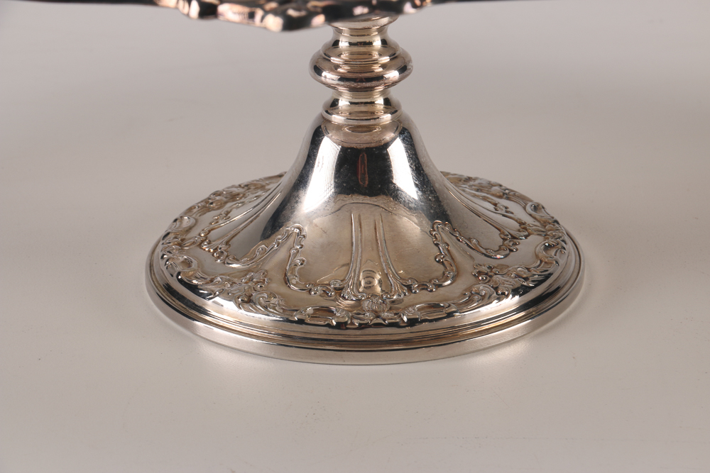 Silver Plate Platter and Paul Revere Style Bowls