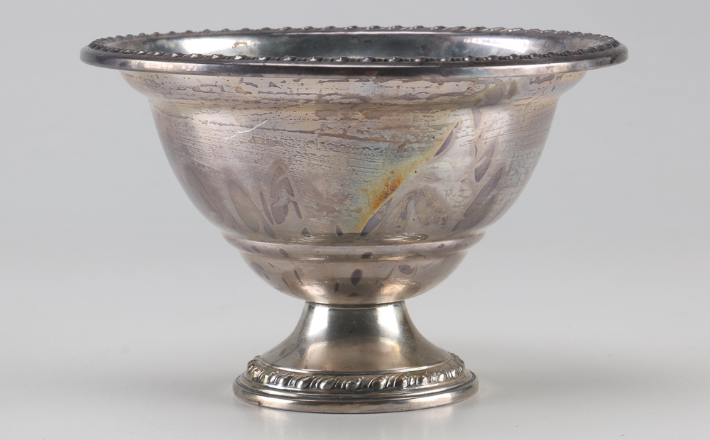 Weighted Sterling Silver Pedestal Bowl