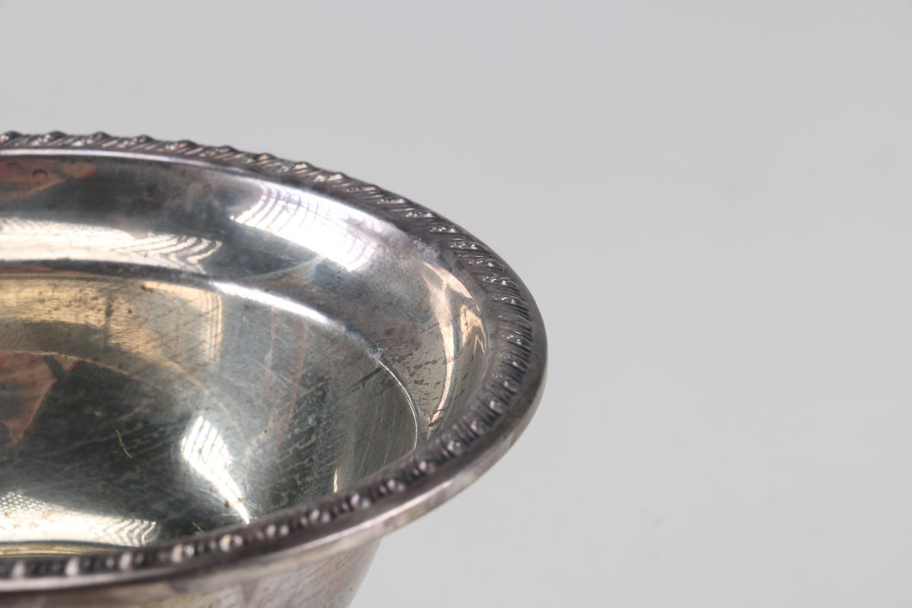 Weighted Sterling Silver Pedestal Bowl