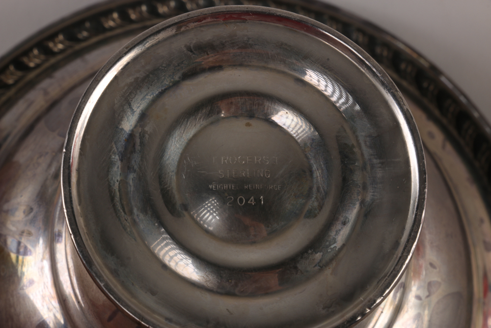 Weighted Sterling Silver Pedestal Bowl