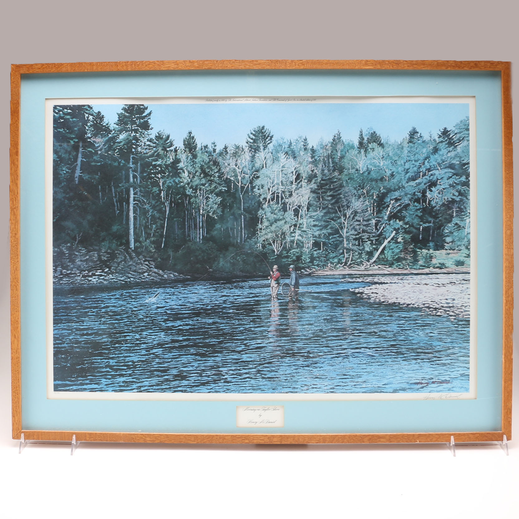 Henry McDaniel Limited Edition Lithograph "Morning on Taylor Shore"