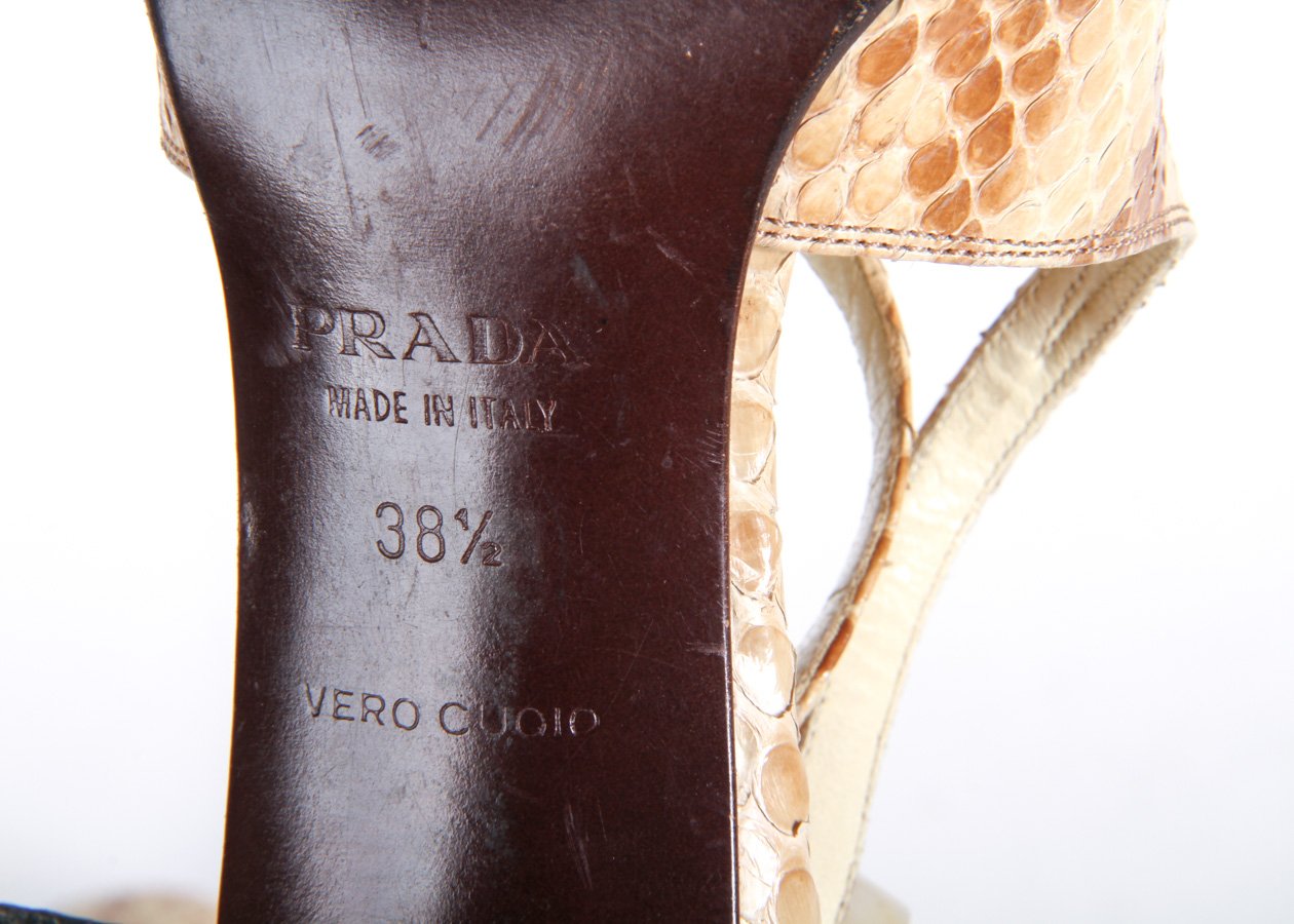 Two Pairs of Prada Shoes
