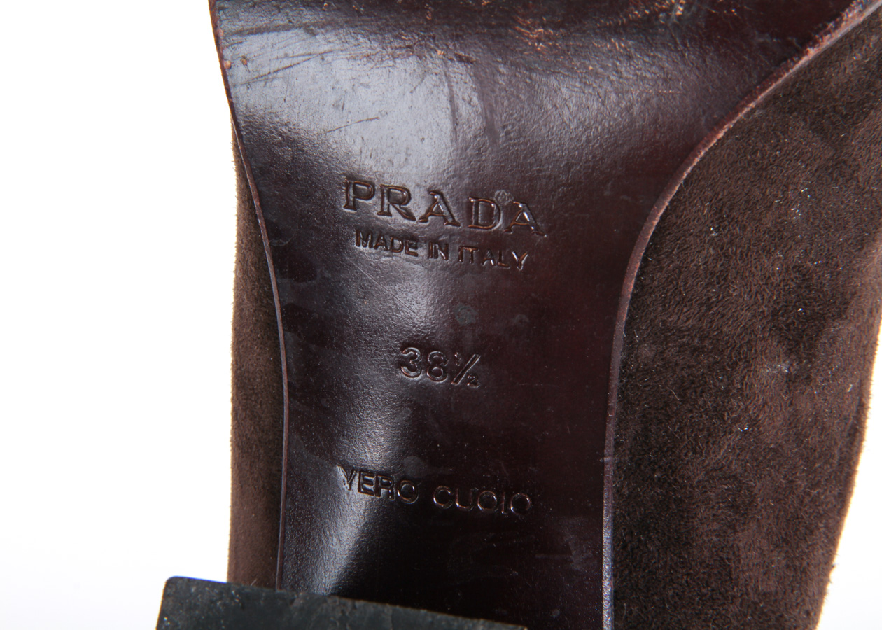 Two Pairs of Prada Shoes