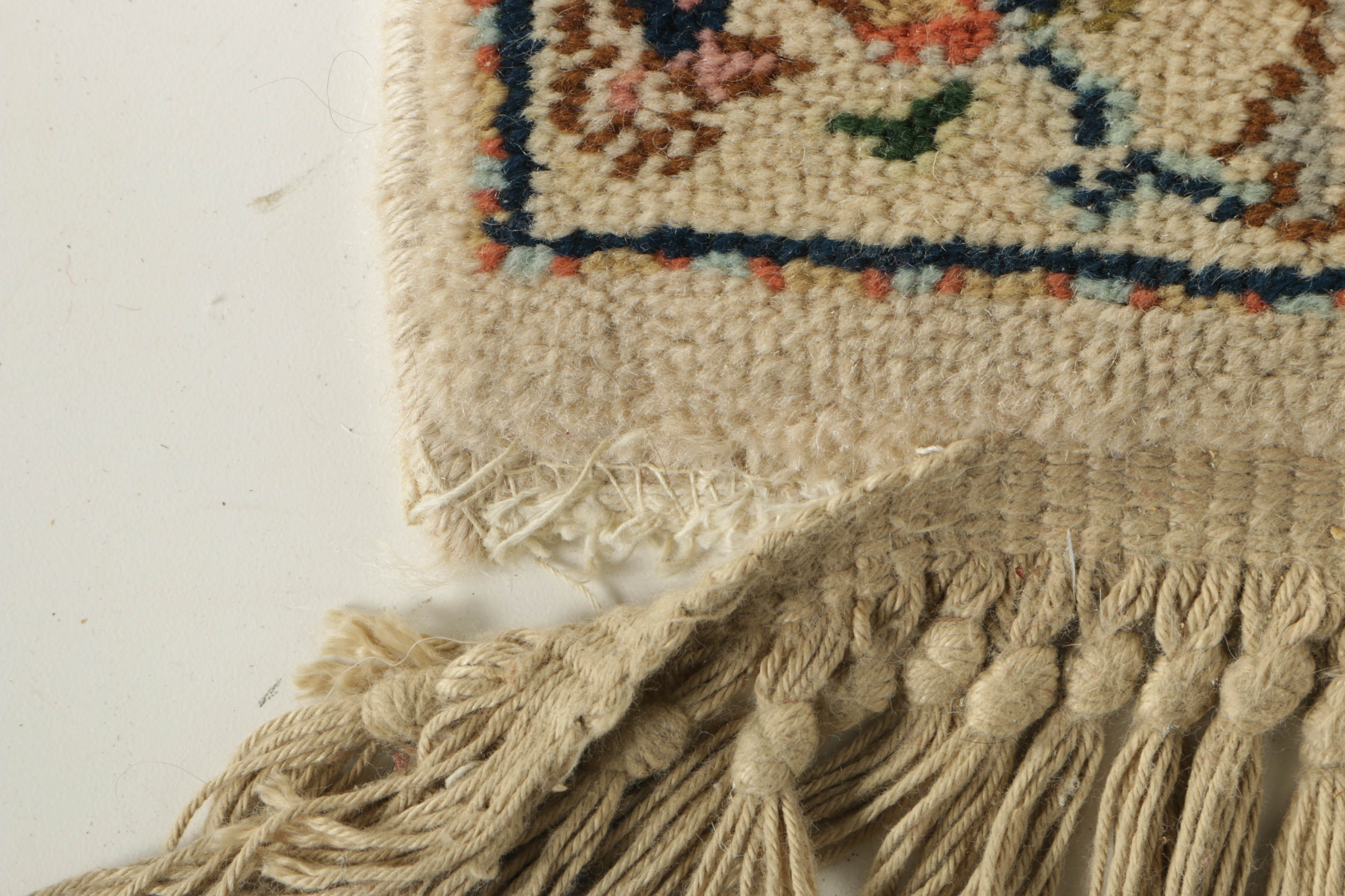 Karastan "Tabriz" Machine Woven Floral Rug