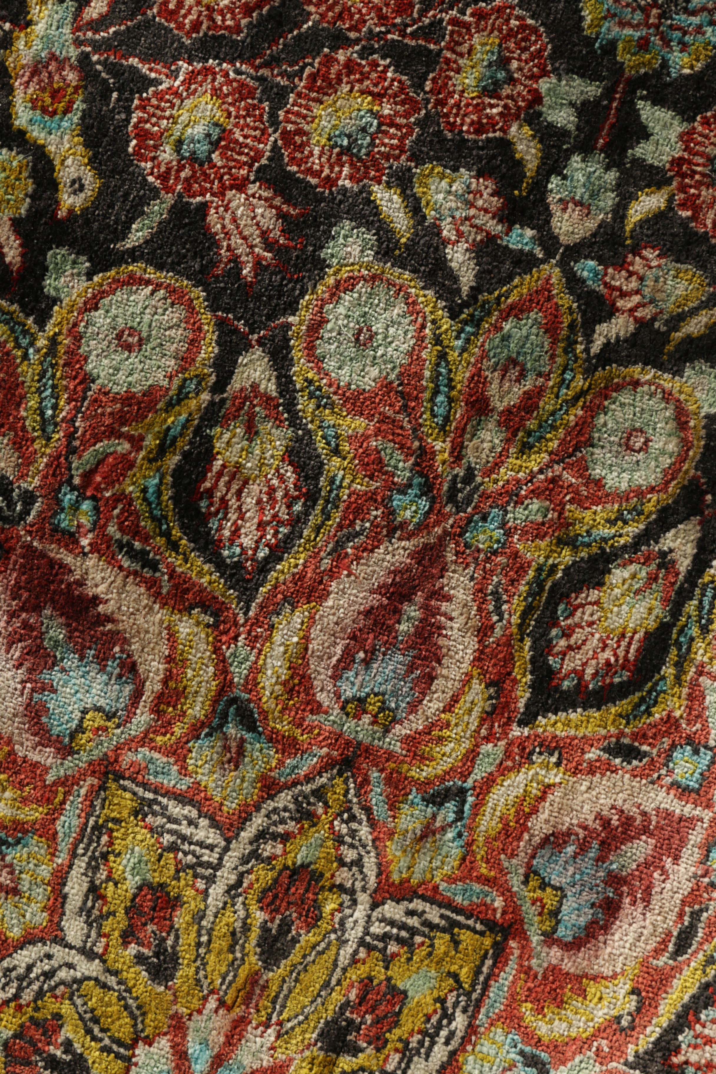 Handwoven Silk Kashan Area Rug