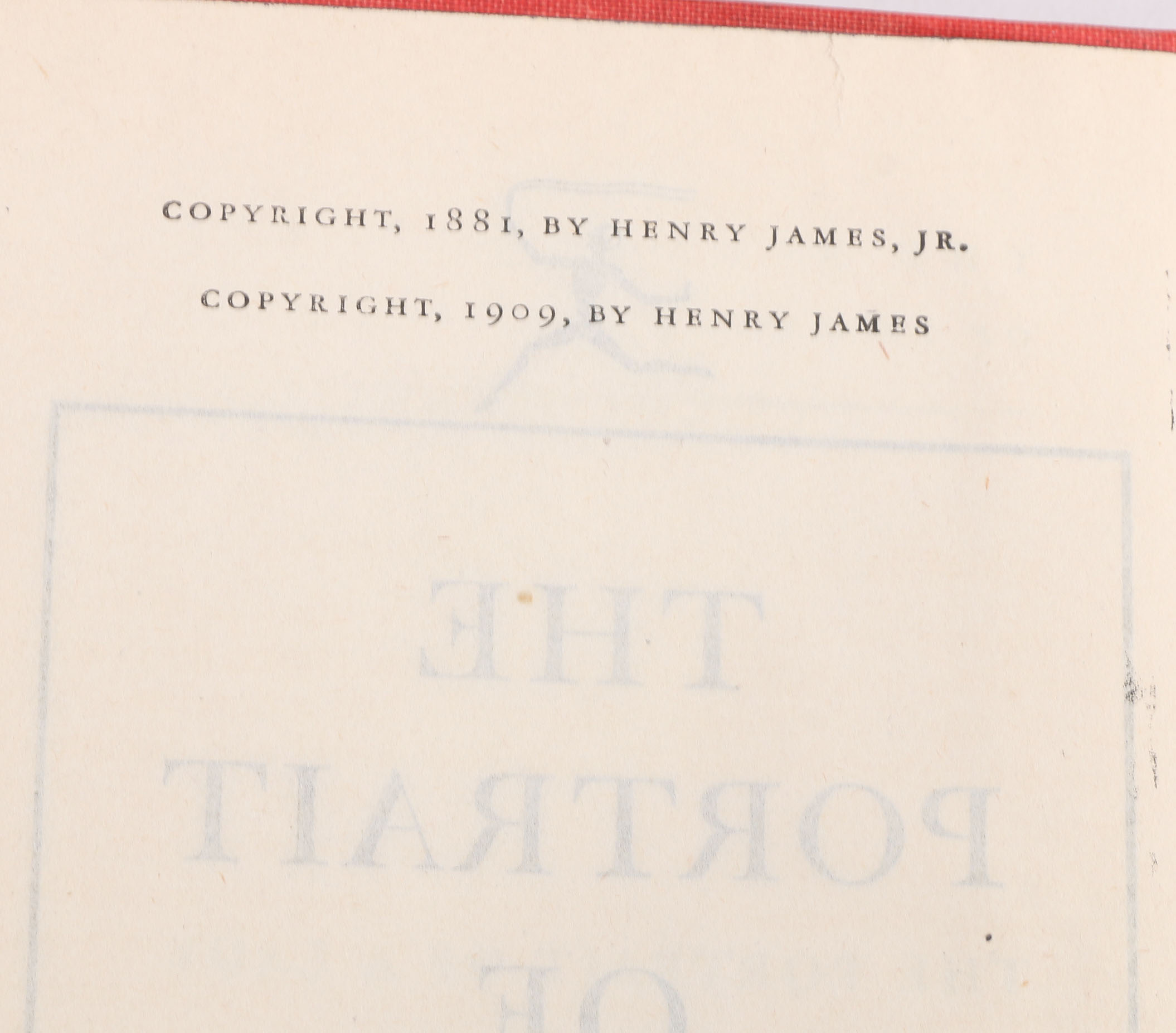 Pair of Classic Books By Henry James and Alexandre Dumas