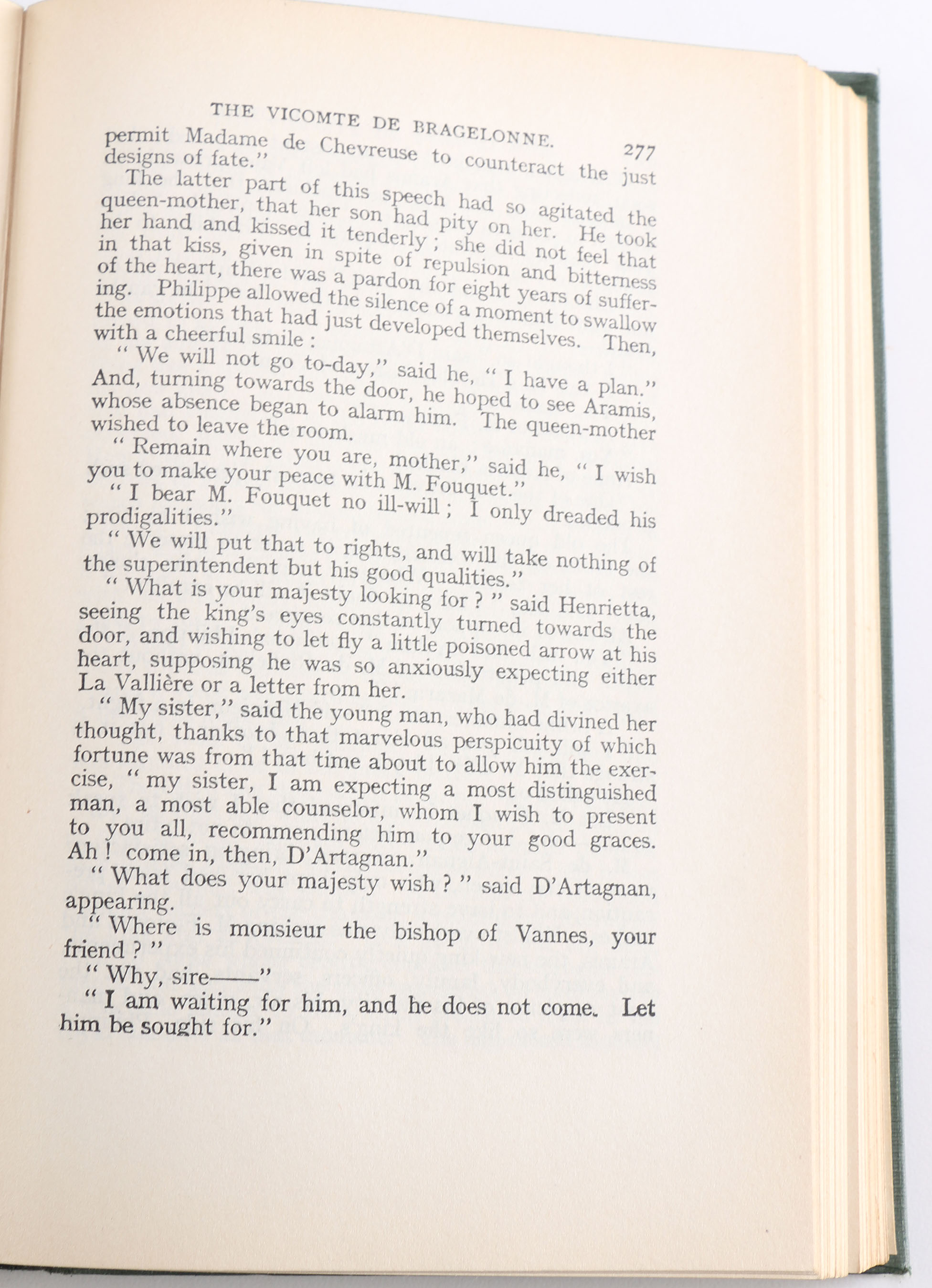 Pair of Classic Books By Henry James and Alexandre Dumas