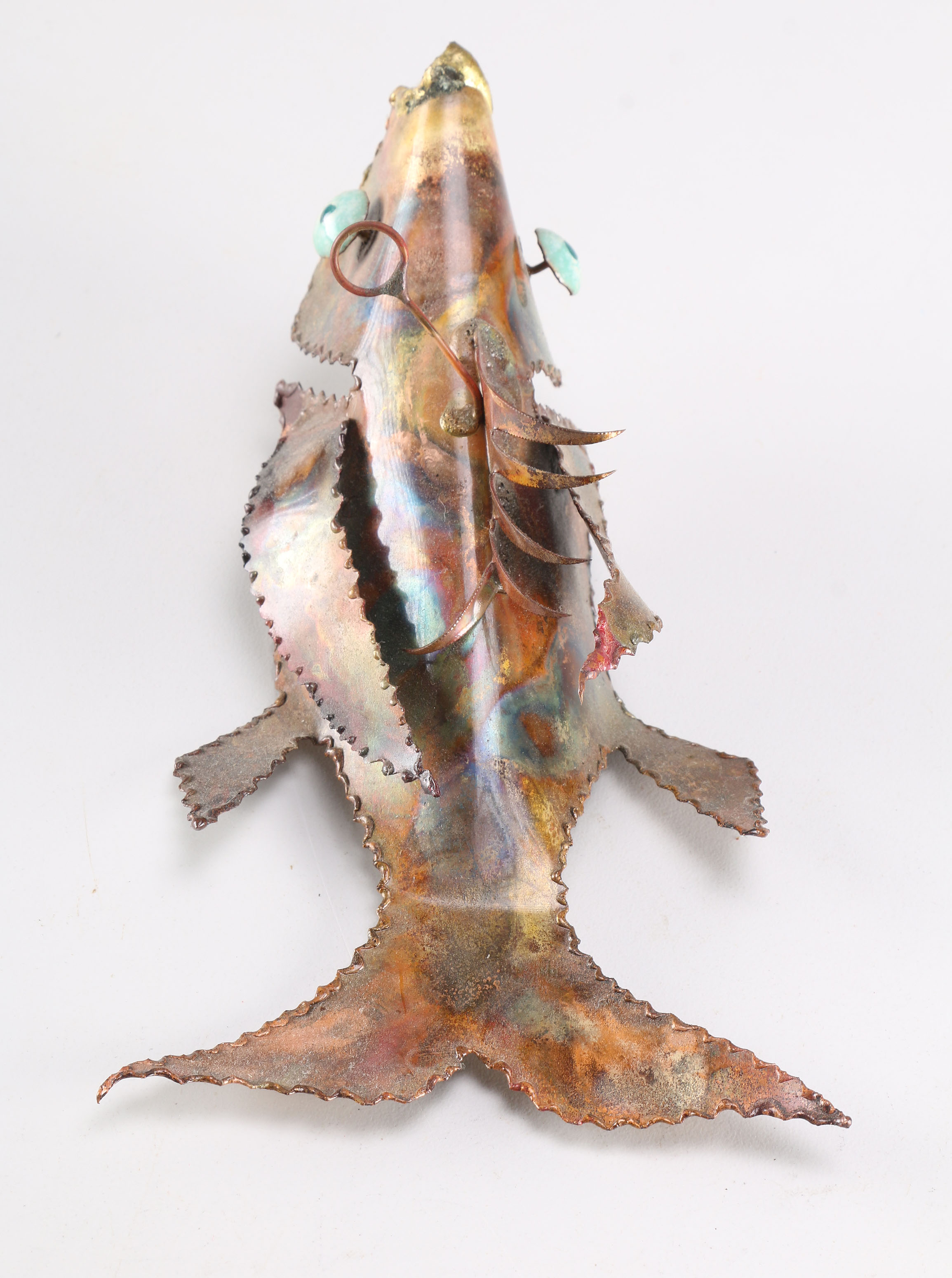 Pair of Copper Hanging Wall Sculptures