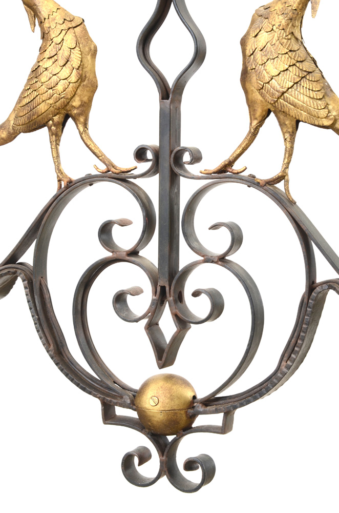 Wrought Iron Ceiling Light