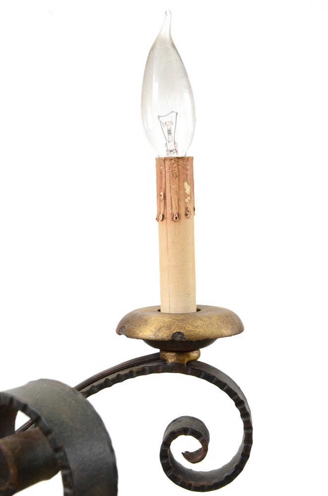 Wrought Iron Ceiling Light