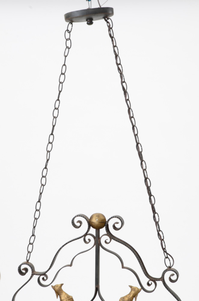 Wrought Iron Ceiling Light