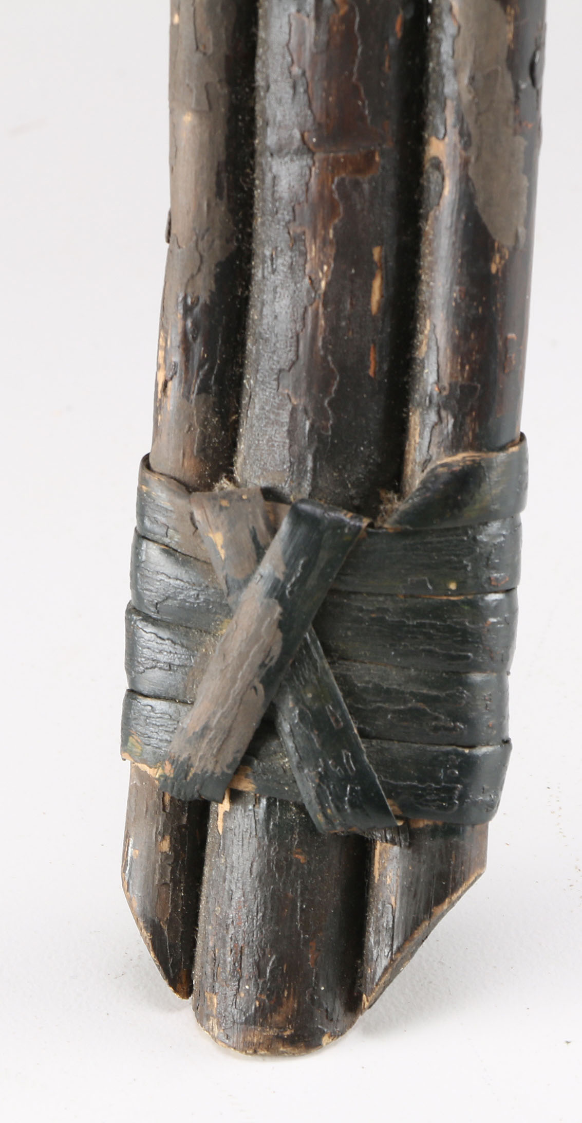 Black Wicker Plant Stand