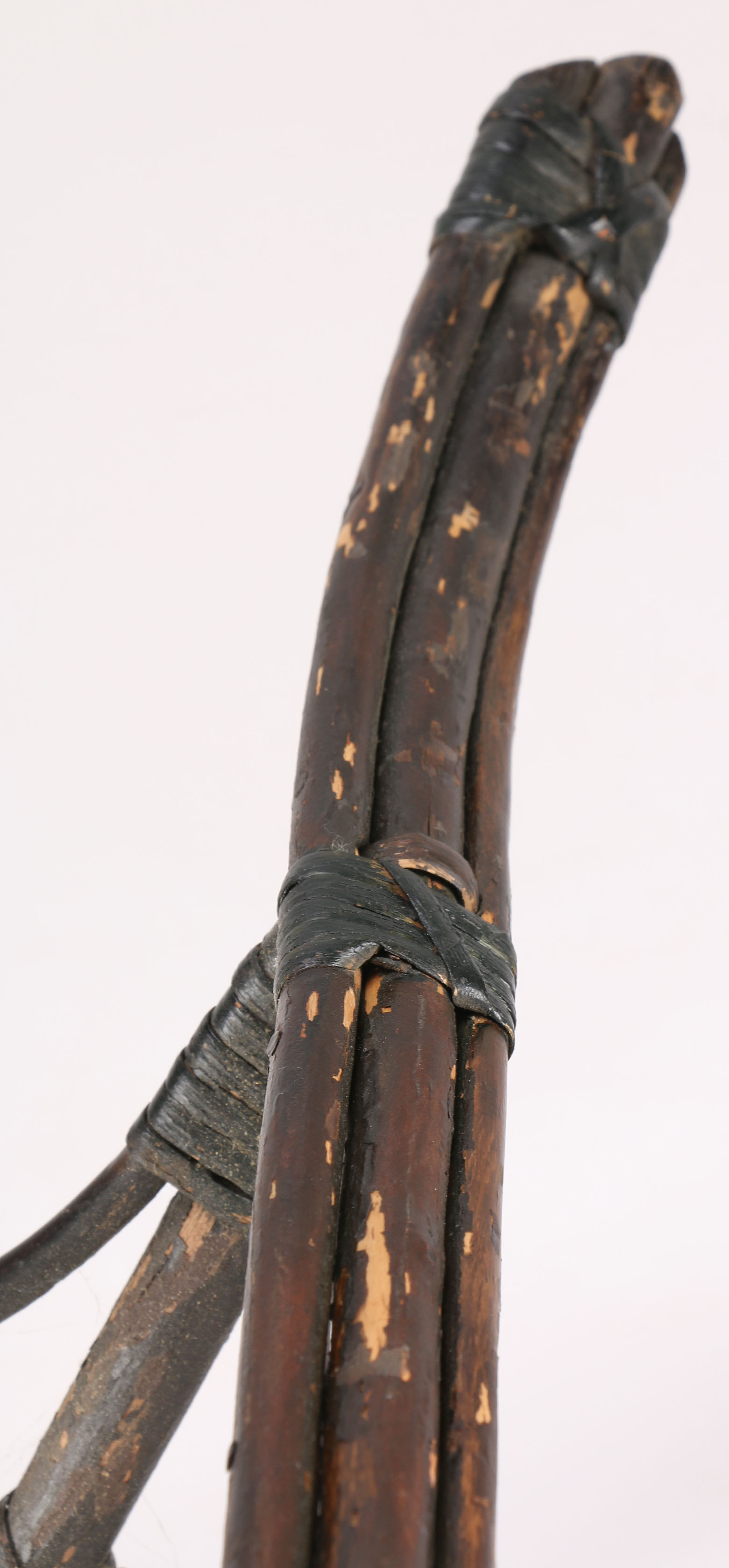 Black Wicker Plant Stand