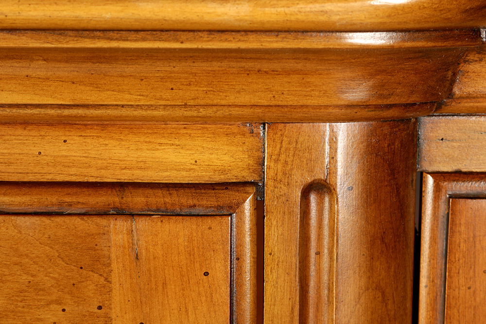 Large Queen Anne Style China Cabinet