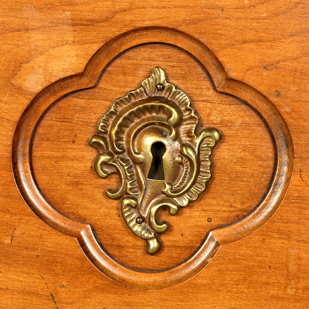 Large Queen Anne Style China Cabinet