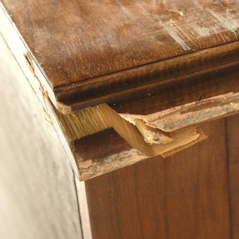 Large Queen Anne Style China Cabinet