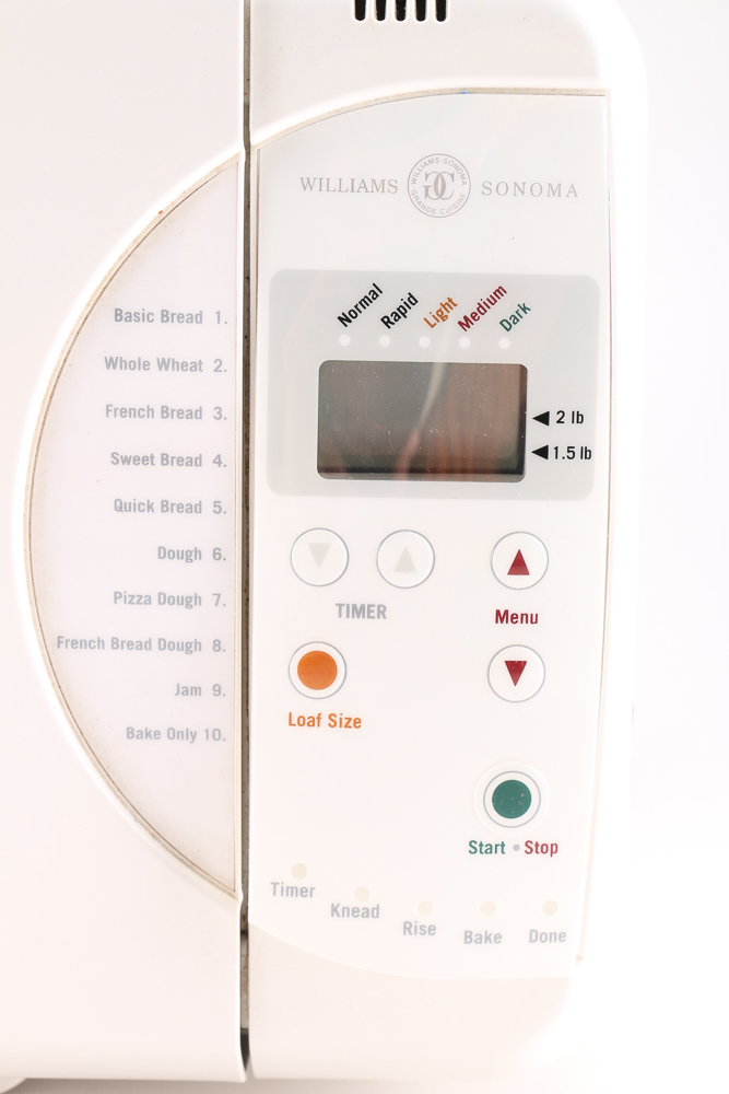 Williams Sonoma Bread Maker