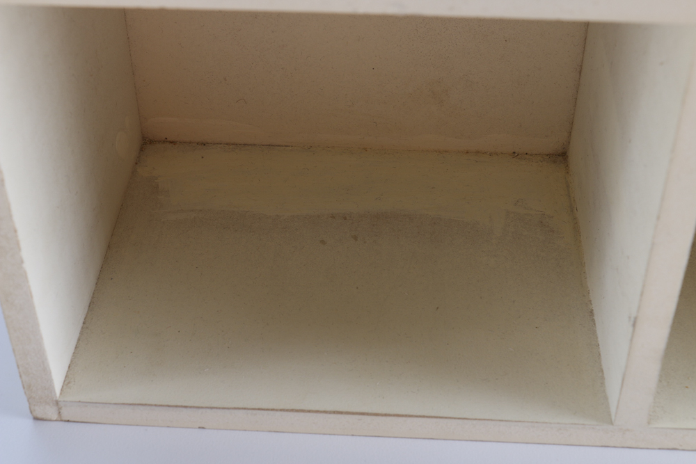 White Wood Hanging Medicine Cabinet