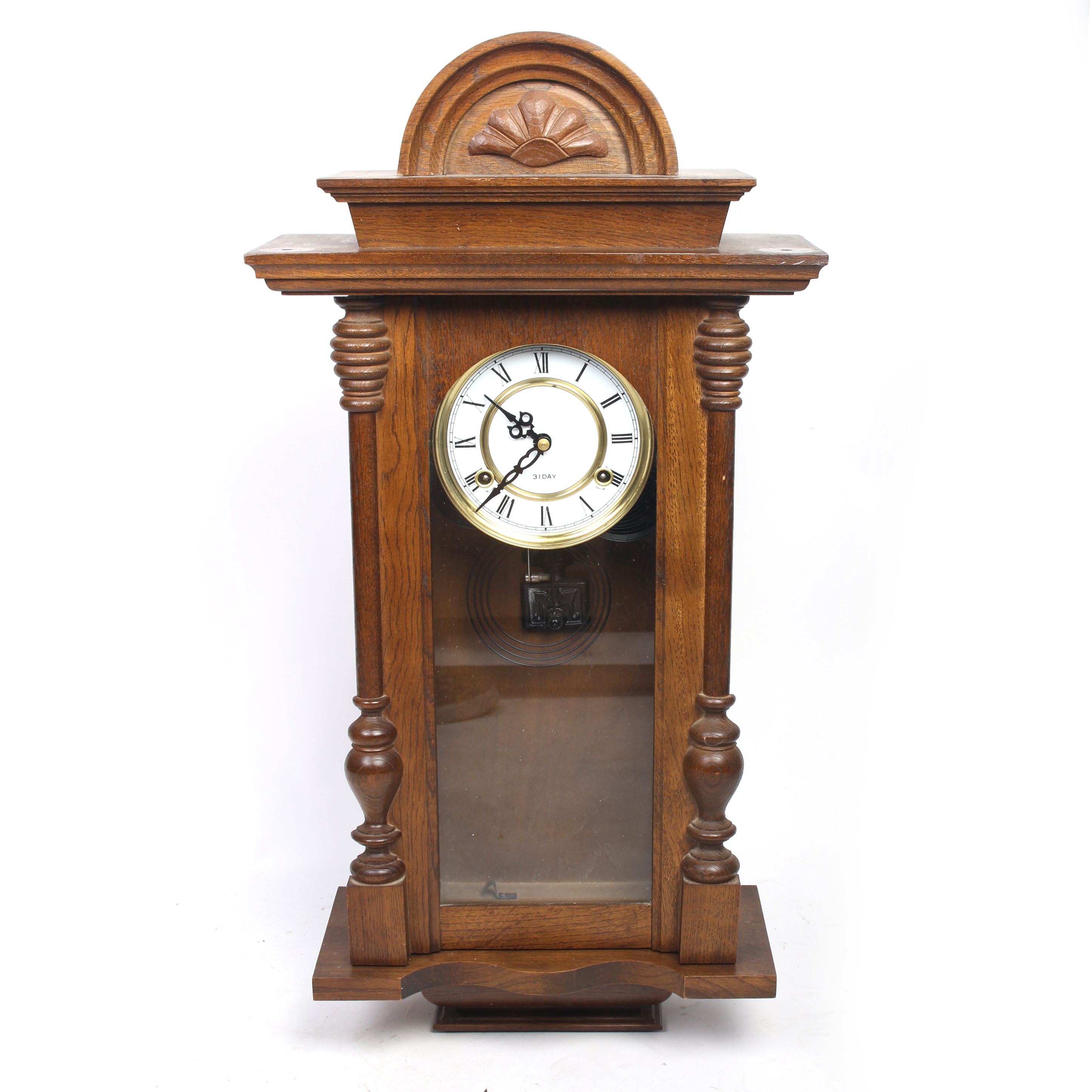 Vintage 31-Day Wall Clock