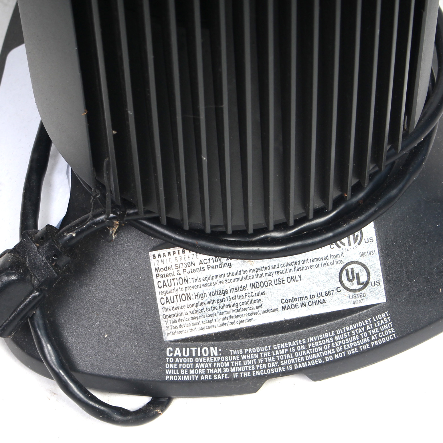 Ionic AIr Purifier by Sharper Image