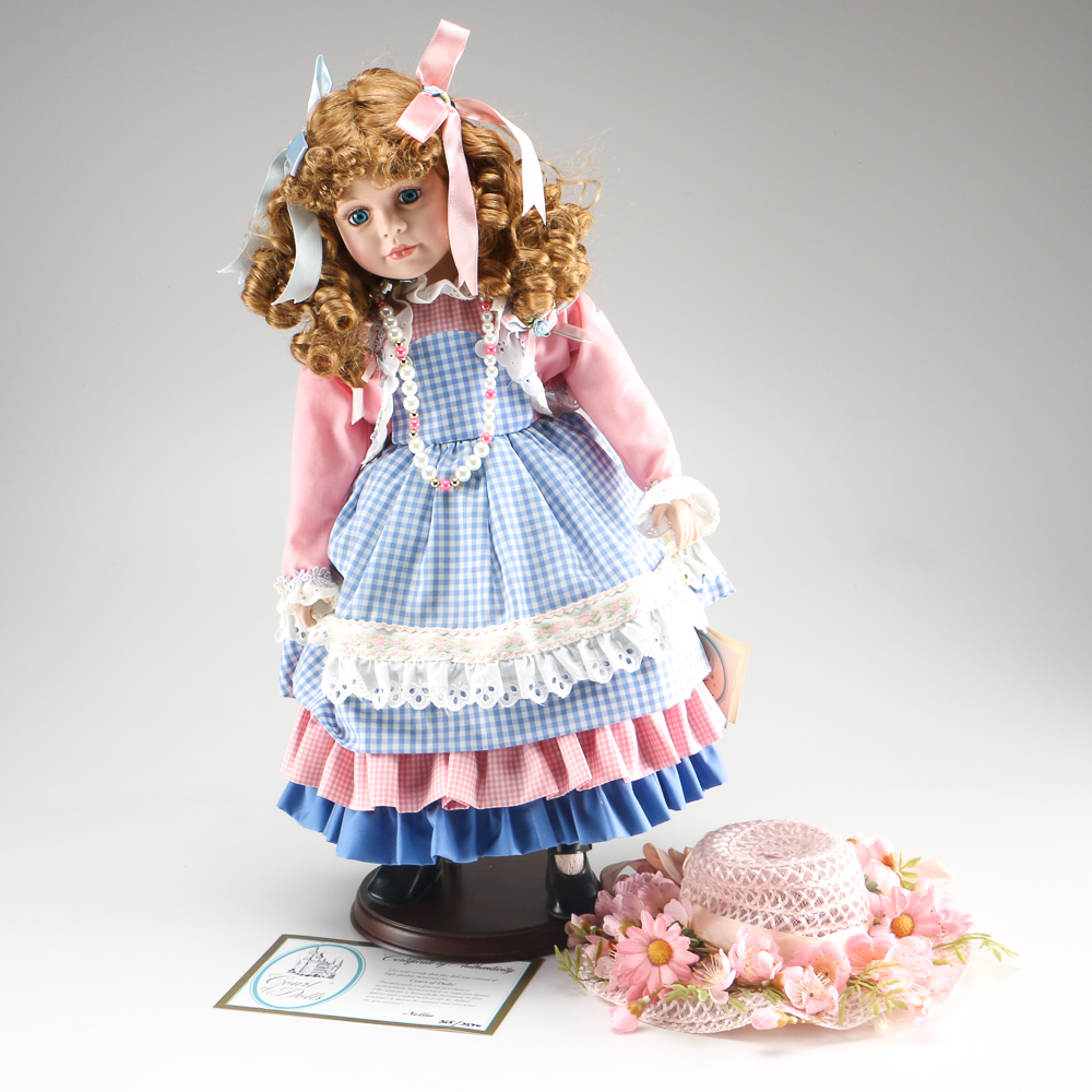Court of Dolls "Nellie" Porcelain Doll in Box