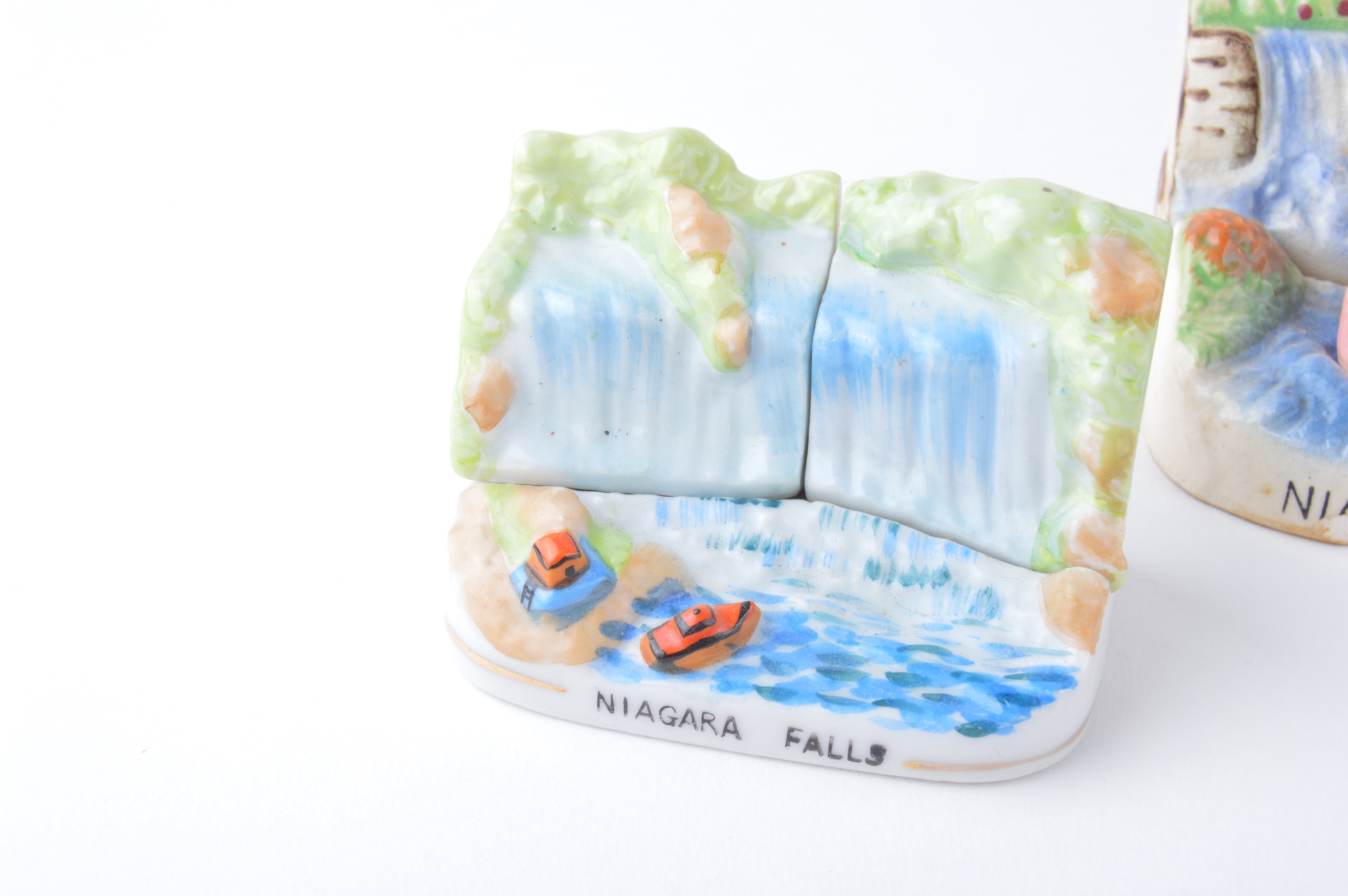 Collection of Vintage Travel Theme Salt and Pepper Shakers