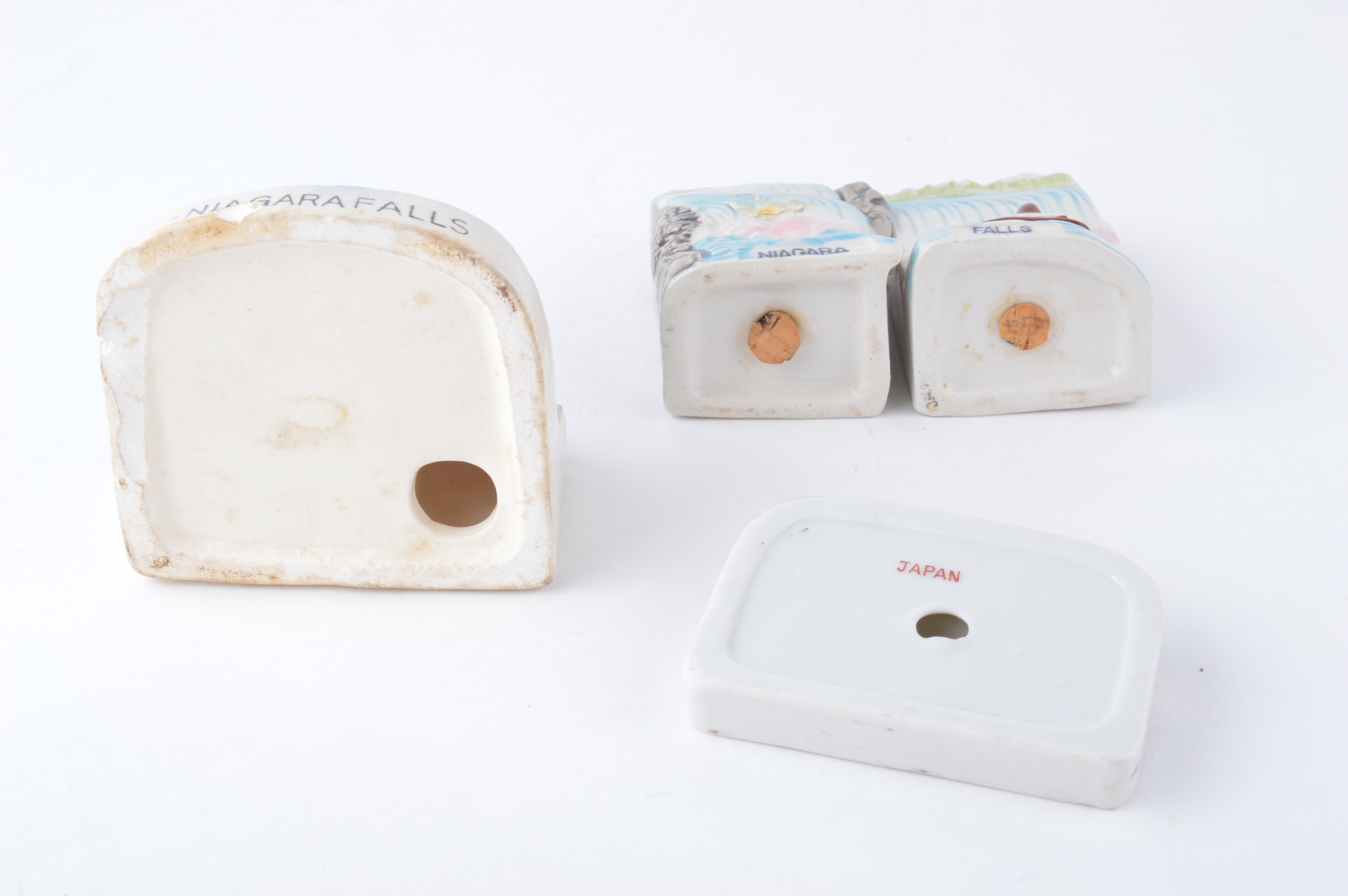 Collection of Vintage Travel Theme Salt and Pepper Shakers