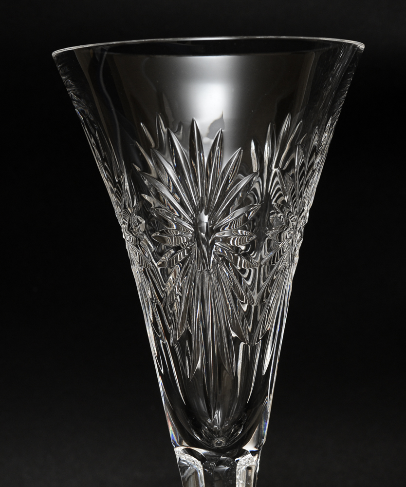 Waterford Millennium Collection "A Toast to the Year 2000" Champagne Flutes