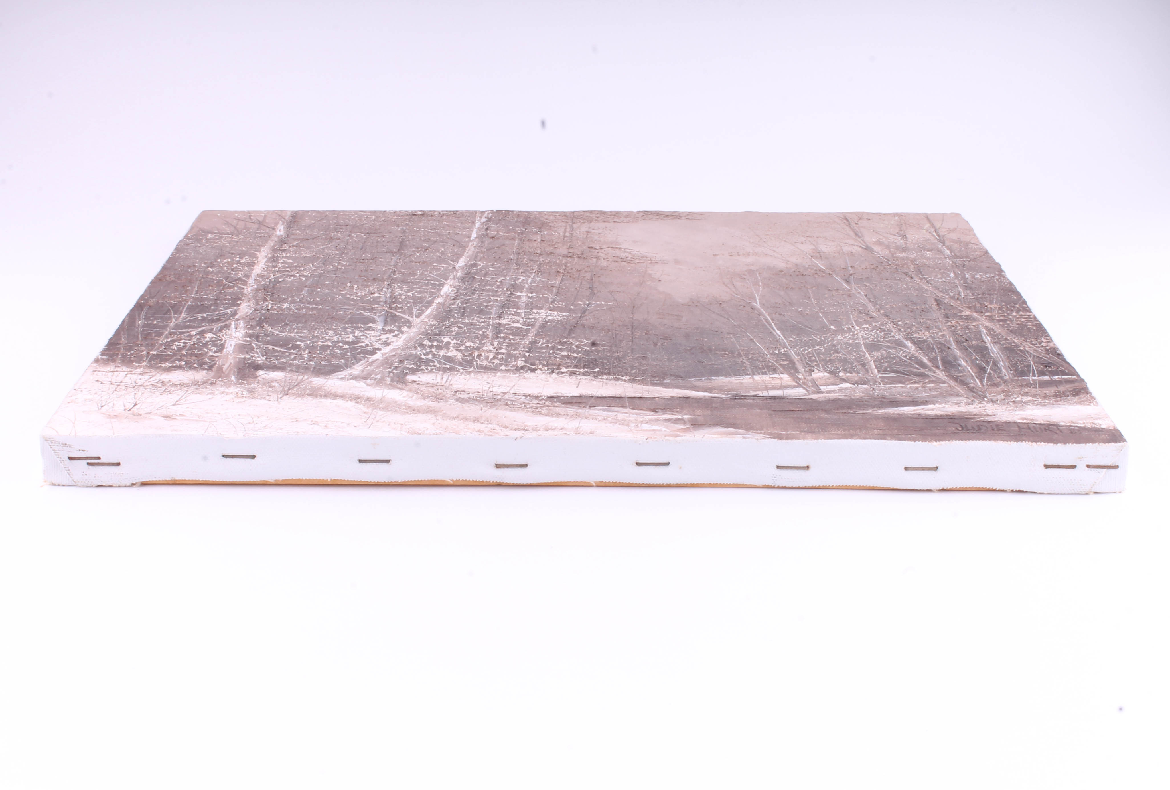 Judie Hurt "Brown Tones of Winter" Original Oil