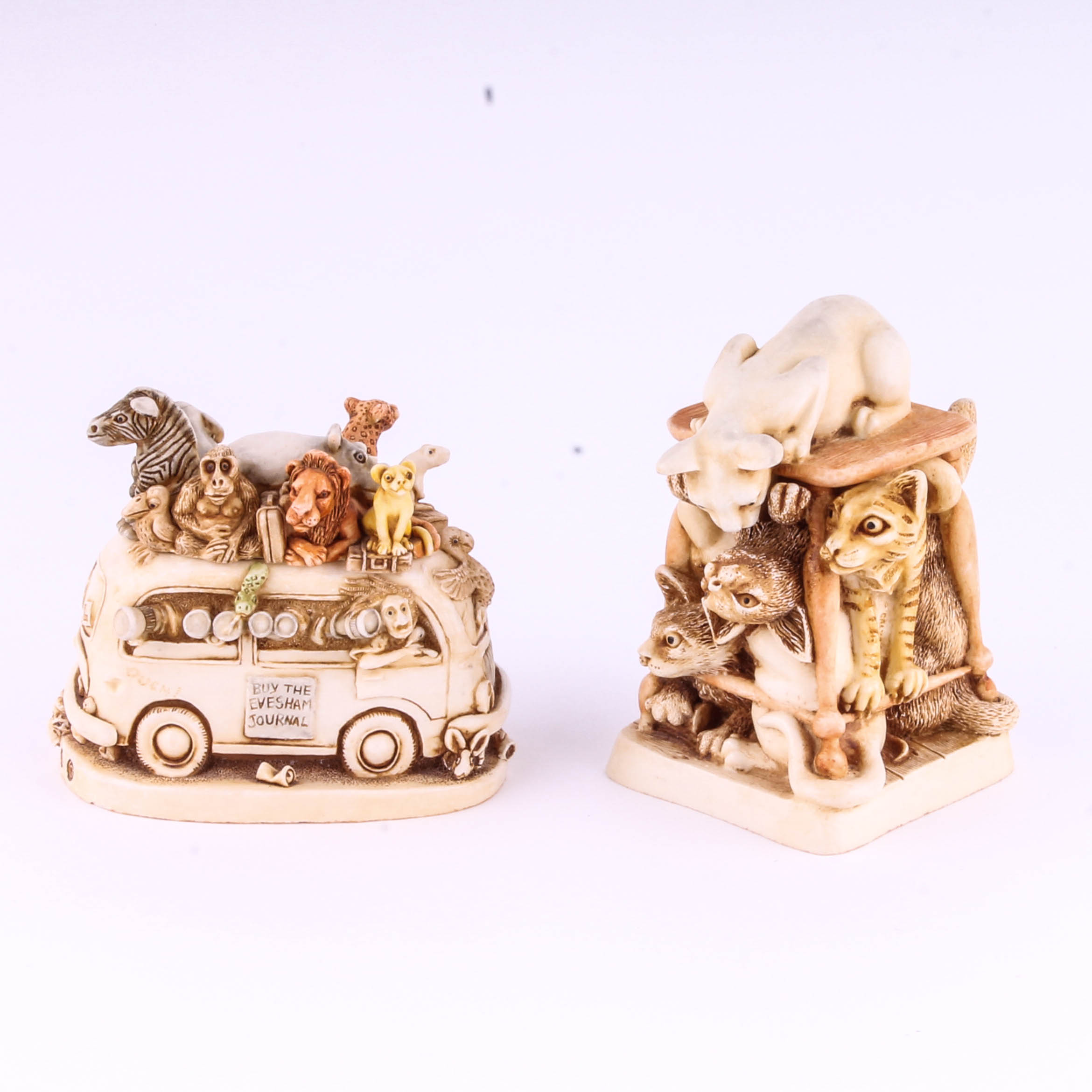 Two Harmony Kingdom Trinket Boxes