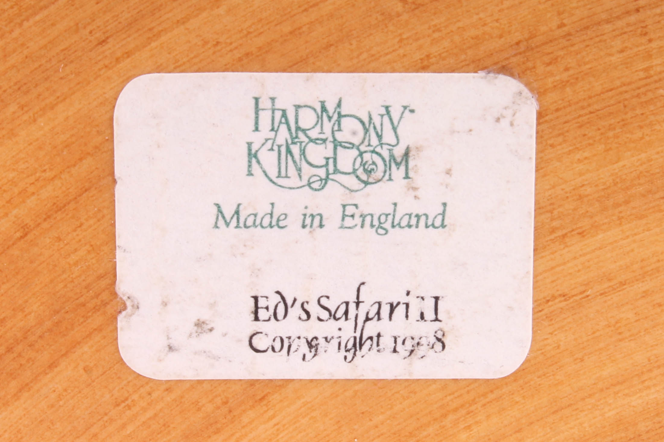 Two Harmony Kingdom Trinket Boxes