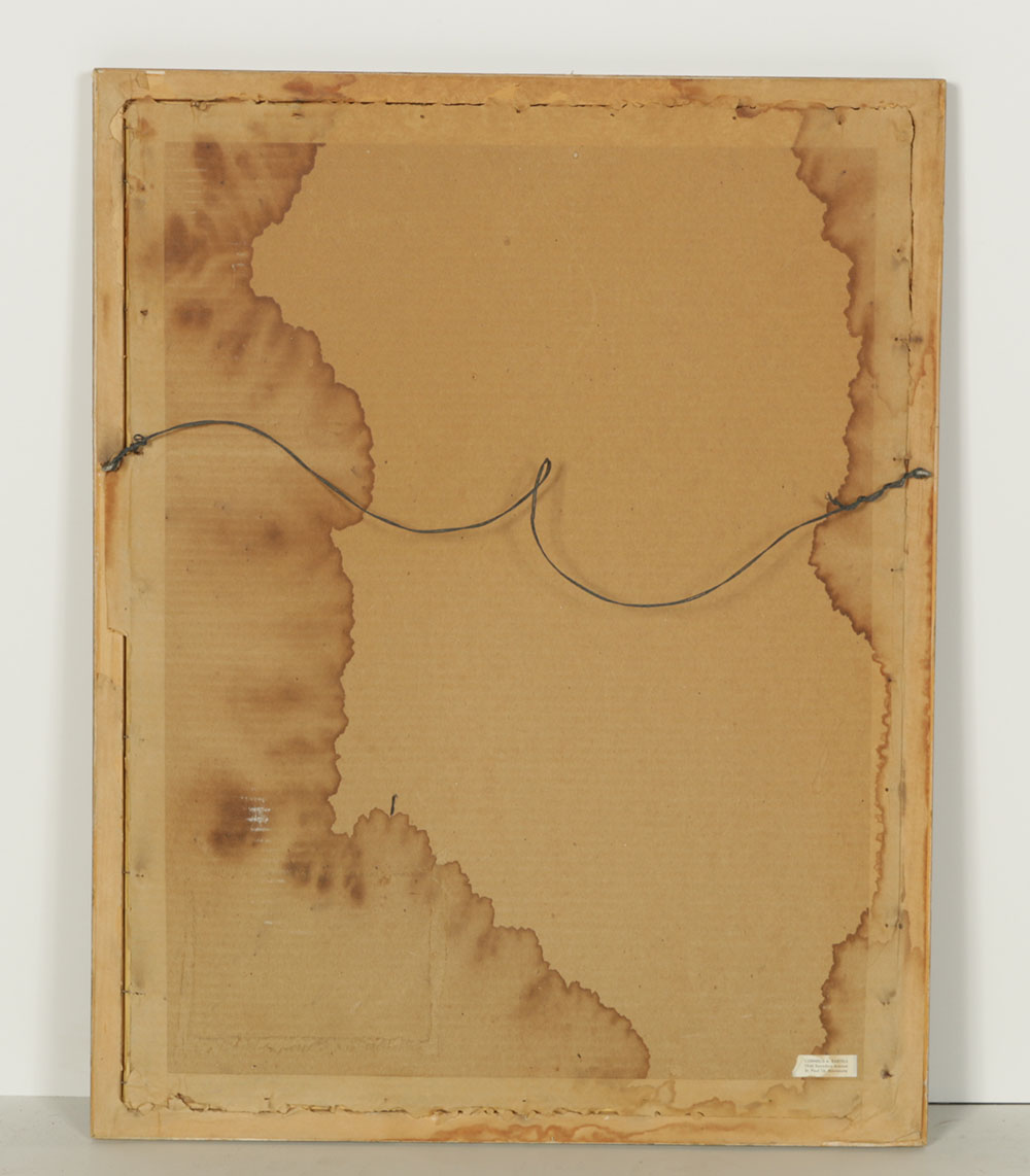 Signed Watercolor of a Windmill by C.A. Bartels