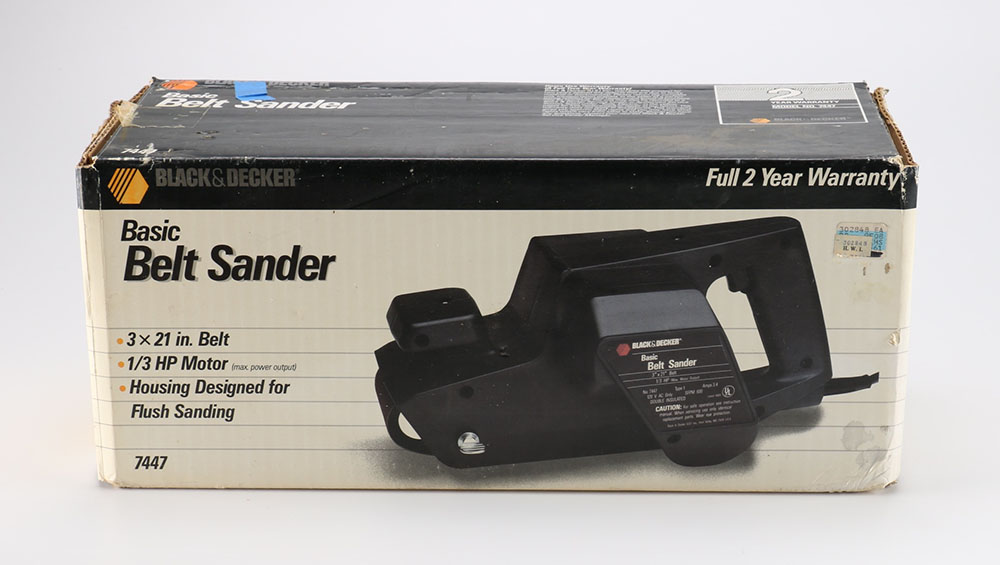 Pair of Heat Guns and a Belt Sander