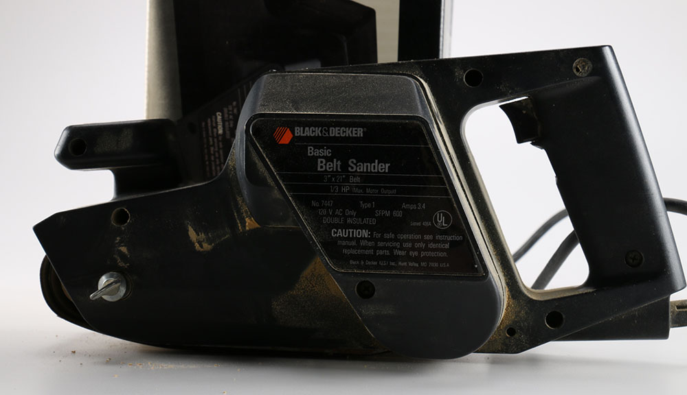 Pair of Heat Guns and a Belt Sander