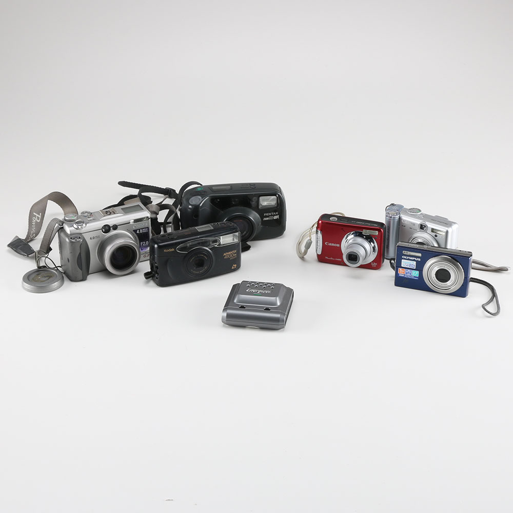 Assortment of Cameras