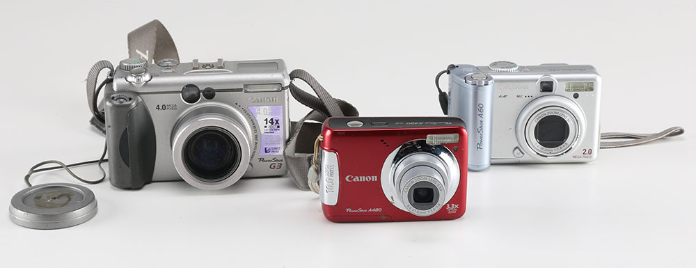 Assortment of Cameras