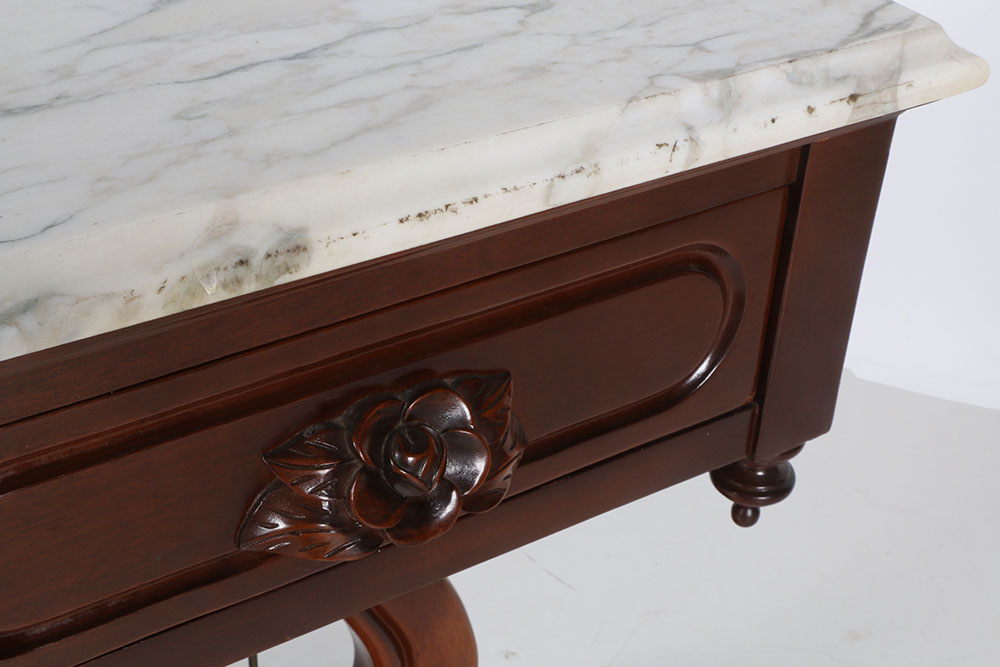 Small Side Table With Marble Top