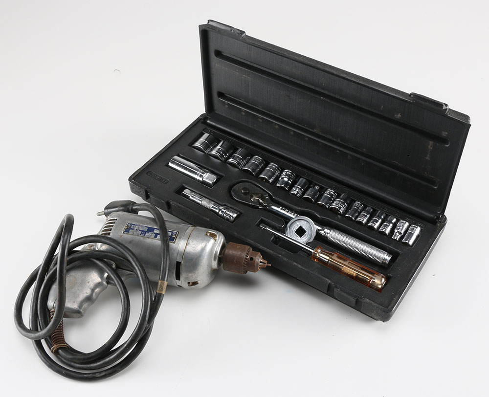 Vintage Stanley Power Driver and Ace Socket Wrench Set